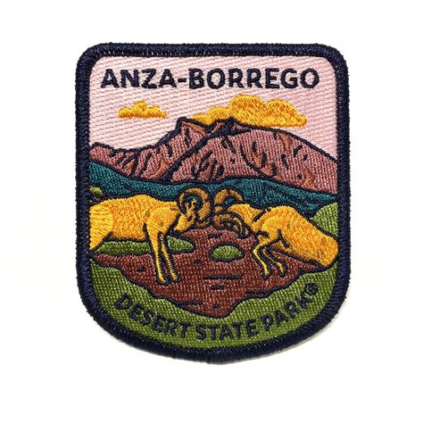 Patch Magnet Indianhead Anza Borrego Foundation