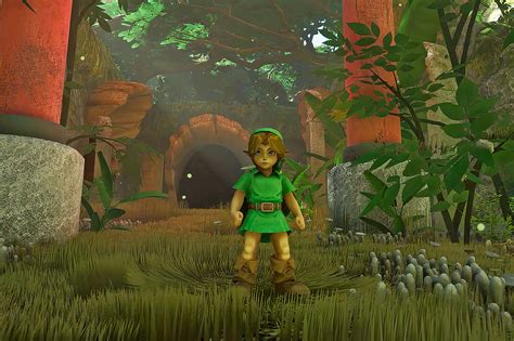 Zelda Ocarina Of Time Unreal Engine Remake With Nvidia Dlss Looks