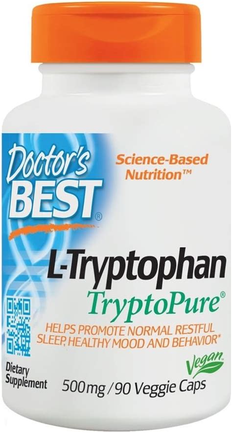 Amazon Doctor S Best Best L Tryptophan Mg Veggie Cap