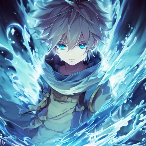 water mage | Digital art anime, Logo gallery, Anime