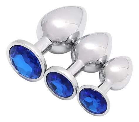 Set 3 Plug Anal Joya De Diamante MercadoLibre