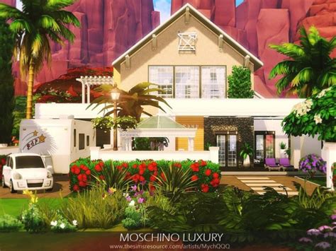 The Sims Resource: Luxury House by MychQQQ • Sims 4 Downloads