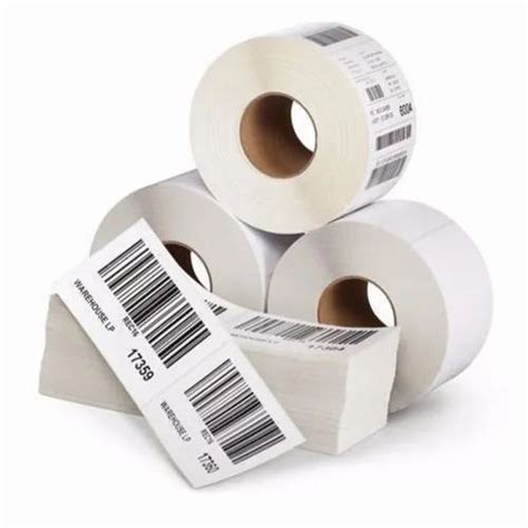 Star Printed Warehouse Barcode Label, For Industrial, GSM: 72 Gsm at Rs ...