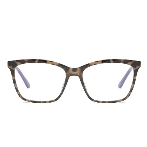 Stacy Rectangle Full Frame Tr90 Eyeglasses Sprzelook