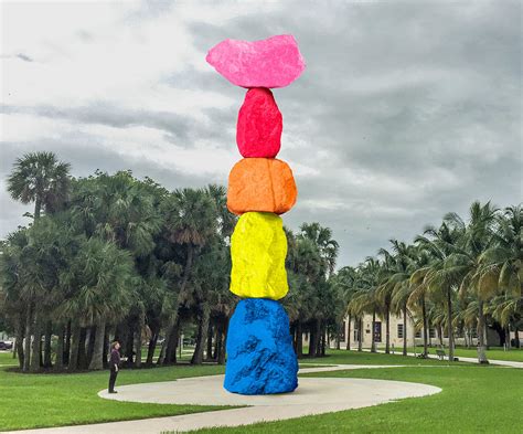 Ugo Rondinone Miami Mountain Art Basel