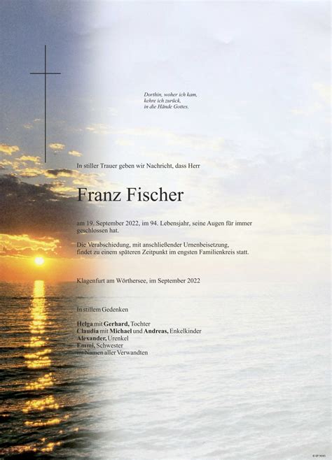 Parte F R Franz Fischer Pax Requiem