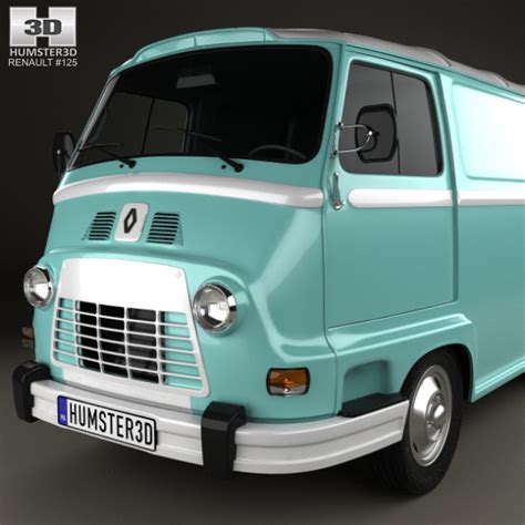 Renault Estafette Panel Van 1976 By Humster3d 3DOcean