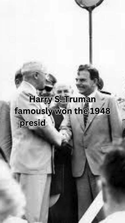 Harry S Truman Vs Thomas E Dewey 1948 Youtube