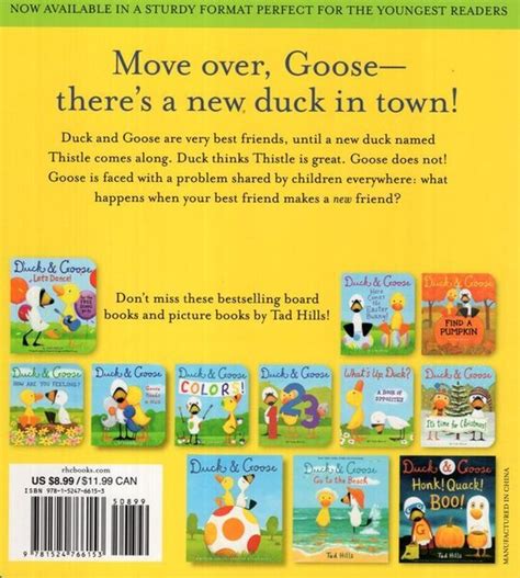 Duck Duck Goose (Duck and Goose) (Board Book)