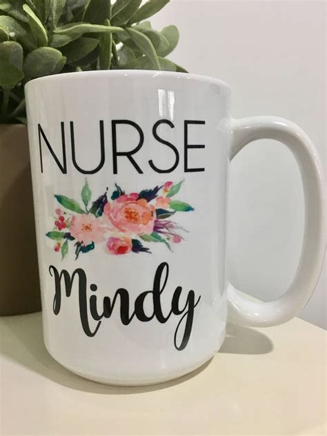 Custom Nurse Coffee Mug Nurses Gift Nurses Week Gift Custom Etsy