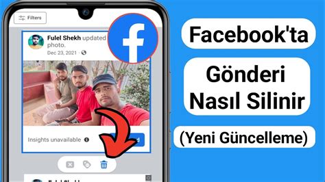 Facebook Taki G Nderi Nas L Silinir Yeni G Ncelleme Facebook