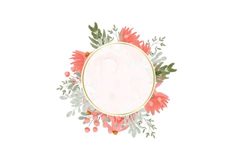 Flower Frame Png Floral Frame Png 15123964 Png