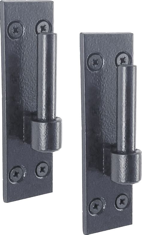 Wrought Iron Gate Hinges 12 In. Black Wrought Iron Gate Hinges With