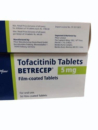 Tofacitinib Tablets 5mg BETRECEP At Best Price In Pune By BIOC