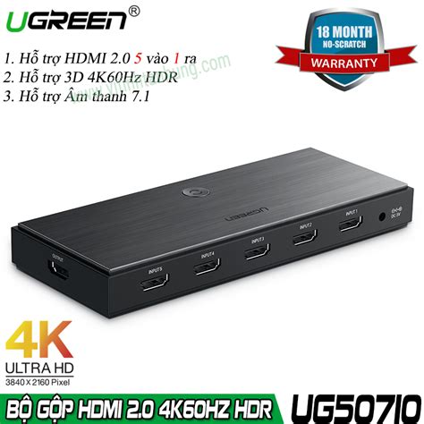 Kvm Switch C Ng Hdmi K V C Ng Usb Ugreen H Tr K Hz