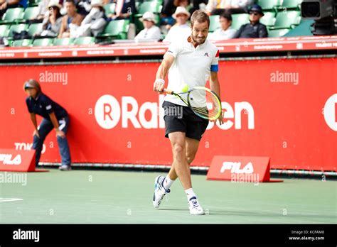 Ariake Coliseum Tokyo Japan Th Oct Richard Gasquet Fra