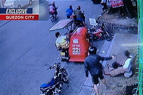 Sapul Sa Cctv Pamamaril Sa Lalaki Sa Quezon City Abs Cbn News