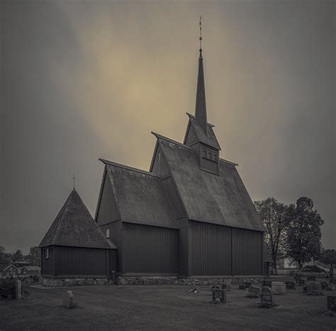 Hoyjord Stave Churchnorway The Church Was Buil At The End Flickr