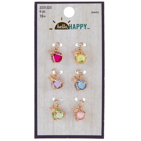 Multi Color Rhinestone Ladybug Charms Hobby Lobby 2231223