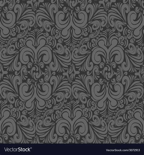 Seamless vintage dark gray background Royalty Free Vector