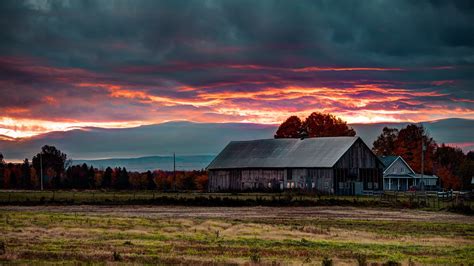 house, Plains, Sunset HD Wallpapers / Desktop and Mobile Images & Photos