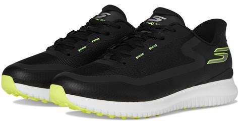 skechers flite spikeless slip  golf shoe golf shoes    black