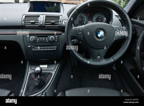 Steering wheel and dashboard, BMW M1, Winchester, UK Stock Photo - Alamy