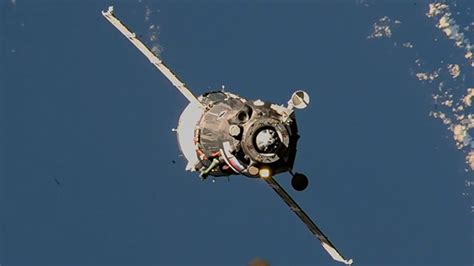 Russias Soyuz Ms 22 Which Experienced A Coolant Leak On Iss