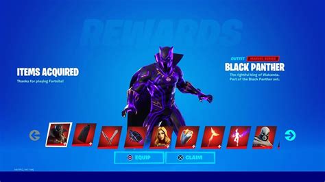 New Black Panther Pack In Fortnite Marvel Royalty And Warriors Pack