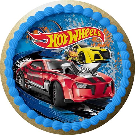 Opłatek Na Tort Hot Wheels Gratis Test Wafers Premium