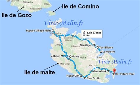 Que visiter à Malte Conseils et Carte pour votre voyage Virée Malin fr