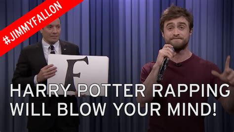 Watch Harry Potters Daniel Radcliffe Rap Like A Wizard Alphabet