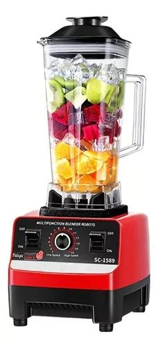 Licuadora Professional Blender 2 En 1 Con Vaso De Plástico Cuotas sin