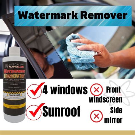 Nanolab Watermark Remover Car Glass Pencuci Cermin Tingkap Kereta