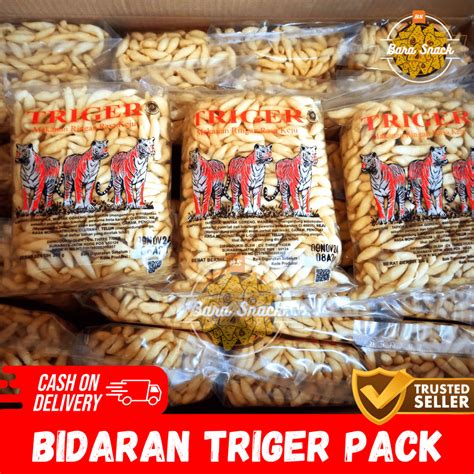 Jual 200gr Bidaran Keju Mini Triger Pack Stik Gabus Widaran