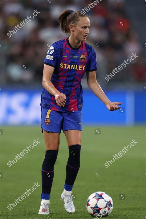 Caroline Graham Hansen Fc Barcelona Action Editorial Stock Photo ...