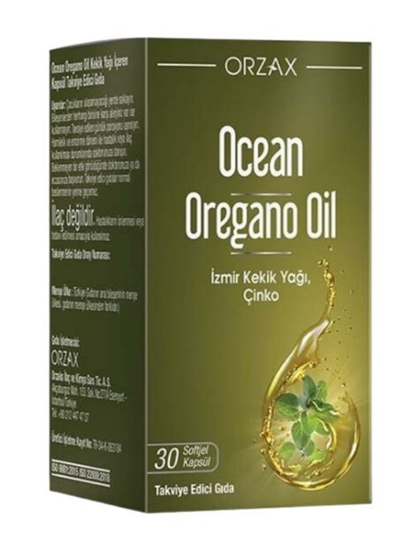 Ocean Oregano Oil Takviye Edici Gıda 30 Kapsül Ocean Oregano Oil ...