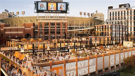 Neyland Stadium Entertainment District Going To Be Big Our First Look