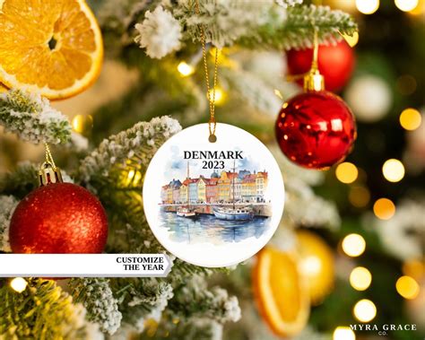 Denmark Christmas Ornament, Denmark Ornament, Christmas Ornaments ...