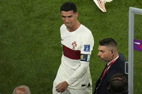 Mundial 2022 Qatarlas Lágrimas De Cristiano Ronaldo Tras La Eliminación