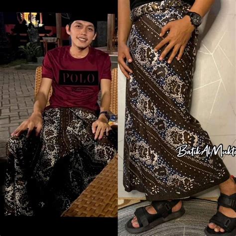 Gus Iqdam Batik Sarong Gus Kautsar Sogan Lasem Aksara Menara Batik