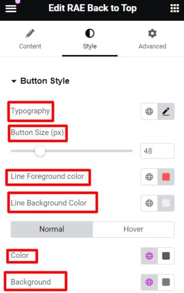 How To Add Back To Top Button In Elementor