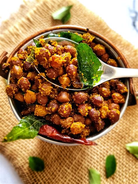 Kala Chana Sundal Kondakadalai Sundal Cakeworkorange