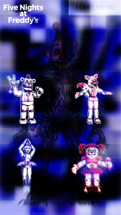 Wallpaper Five Nights At Fredys Sister Location By Me Fnaf Art