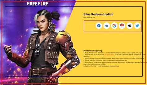 Cara Klaim Kode Redeem Ff Max Terbaru Yang Belum Digunakan