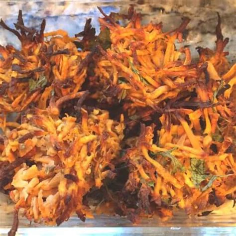 Grated Sweet Potatoes Snacks The Radiant Root