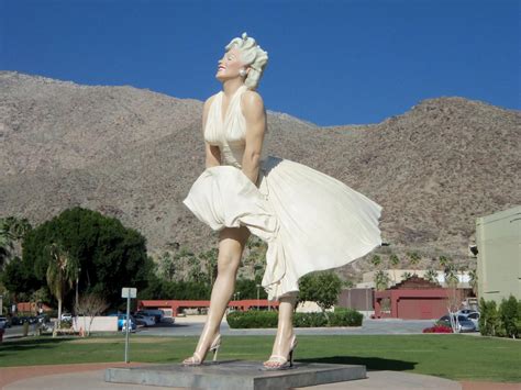 Provocative Marilyn Monroe Sculpture To Return To Palm Springs—and The