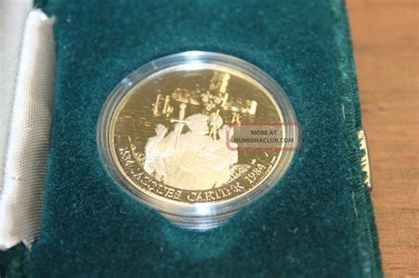 1984 Jacques Cartier Proof Canadian Dollar In Green Velvet Box