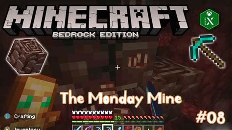 The Monday Mine Episode 08 Let S Play Season 3 Minecraft Bedrock Edition 1 19 Youtube