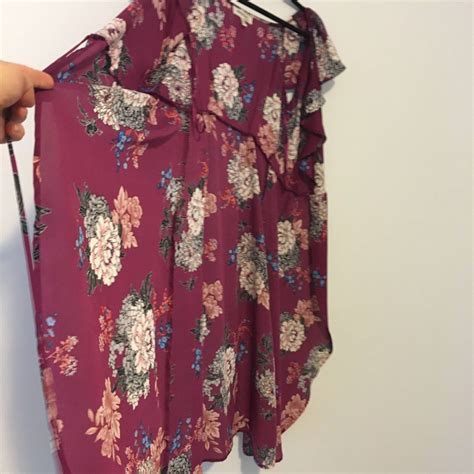 Monteau Los Angeles Floral Dress Woman Size M Gem